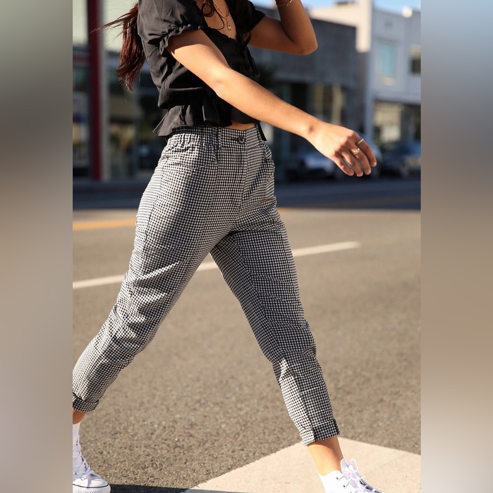 urban outfitters gingham pants